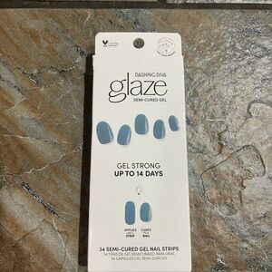 Glaze Semi-Cured Gel Nail Strips - Ocean Bay